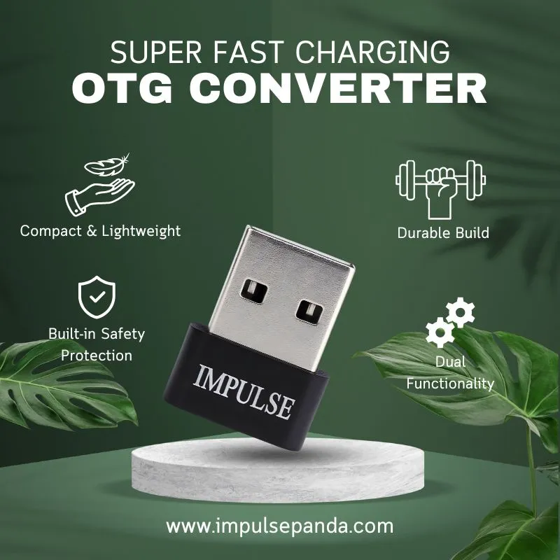 USB To Type C Adapter - IMPULSE